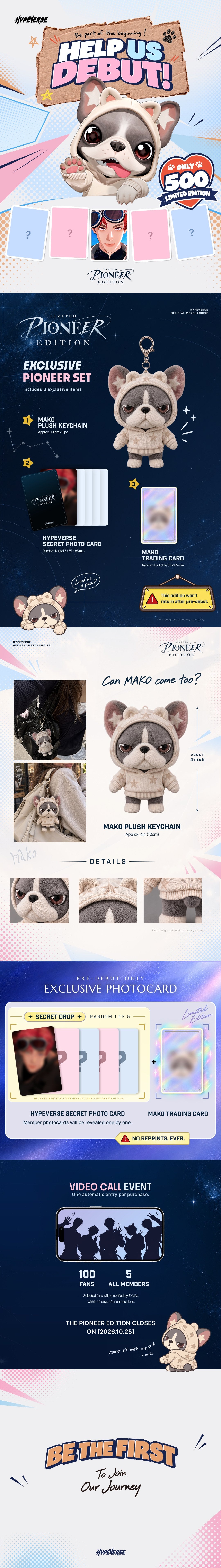 HYPEVERSE MAKO Pioneer Edition keyring